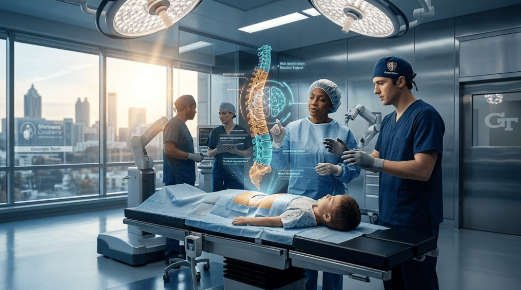Cover image for Georgia Tech Advances AI Pediatric Spinal Surgery