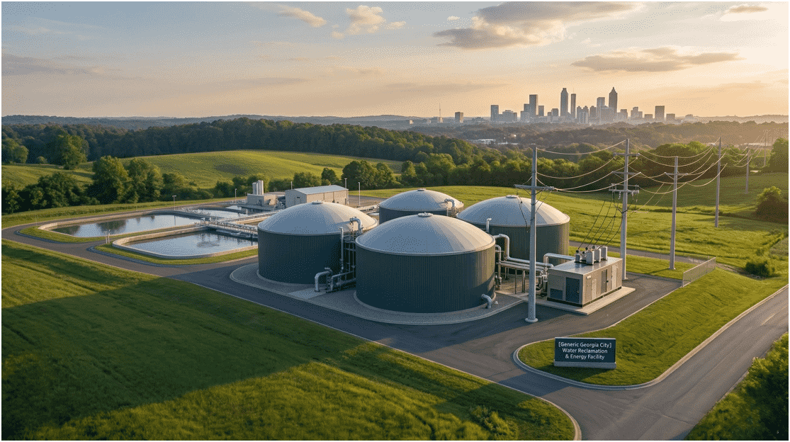 Cover image for Why Georgia Cities Are Turning Sewage Into Electricity