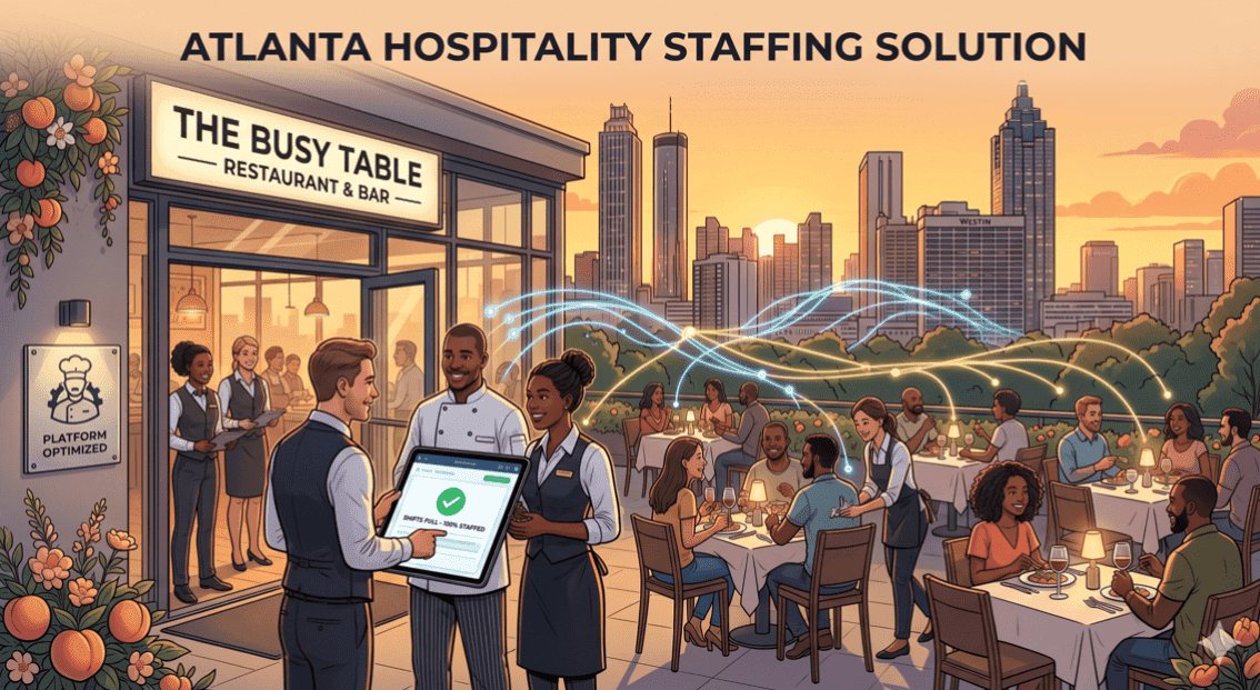 Thumbnail for Hospitality Staffing Platform Fixes Atlanta’s Empty Tables