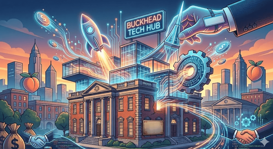 Cover image for Buckhead Startup Scene Outgrows Traditional Tech Hubs