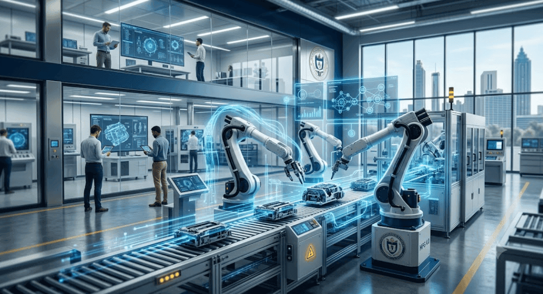 Cover image for Georgia Tech Manufacturing 4.0 Advances AI in Manufacturing