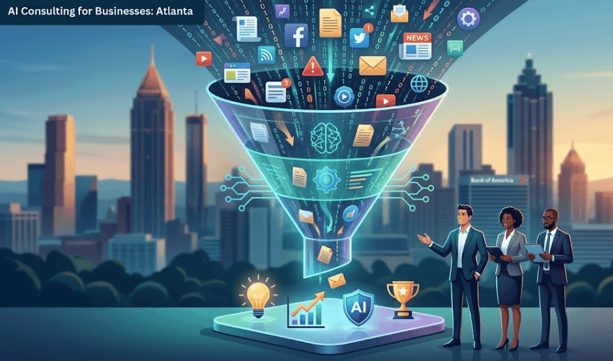 Cover image for AI Consulting for Businesses Atlanta Amid Content Overload