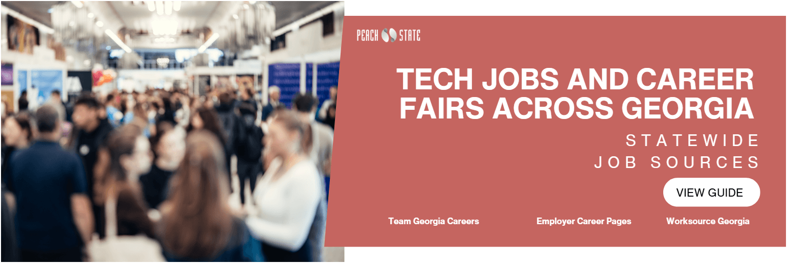 Cover image for Where to Find Tech Jobs and Career Fairs Across Georgia